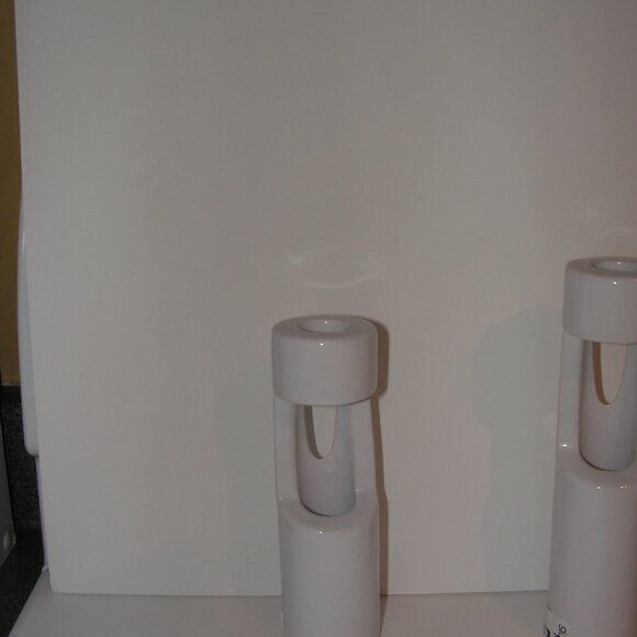 Mikasa Truck Bloom Set of 3 Vases White Ceramic - Picture 6 of 16